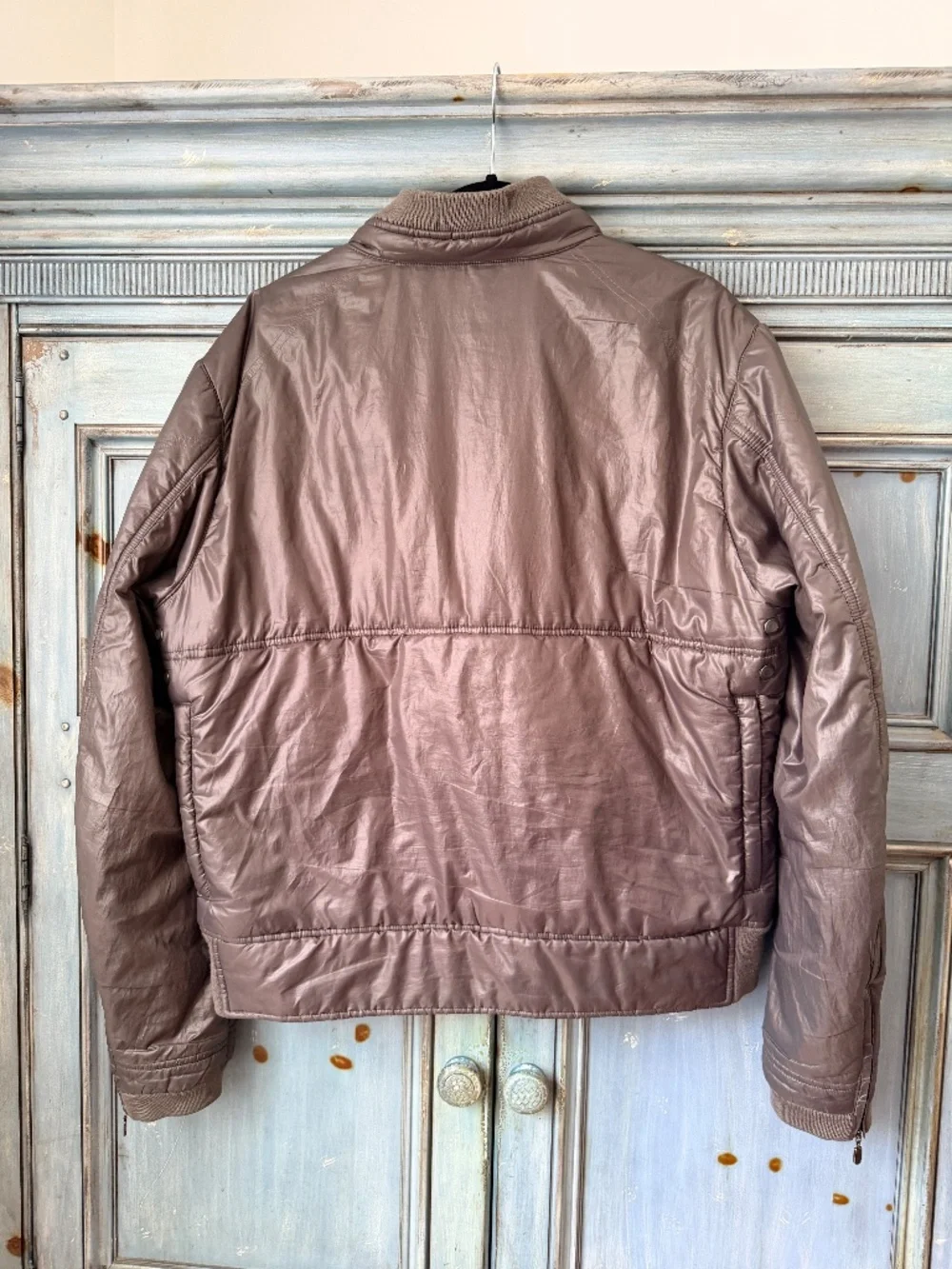 Belstaff Men's Puffer Jacket in Taupe Color Size XL